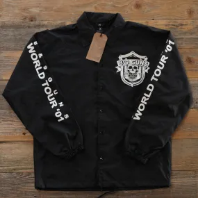 89 Guns Coaches Jacket Black