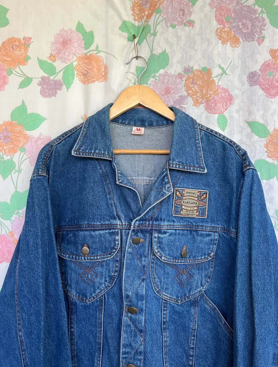 90's Oversized Denim Jacket