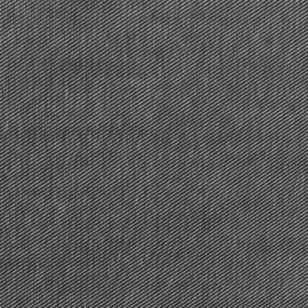 Ash Static Black-White Stretch Twill Denim Fabric