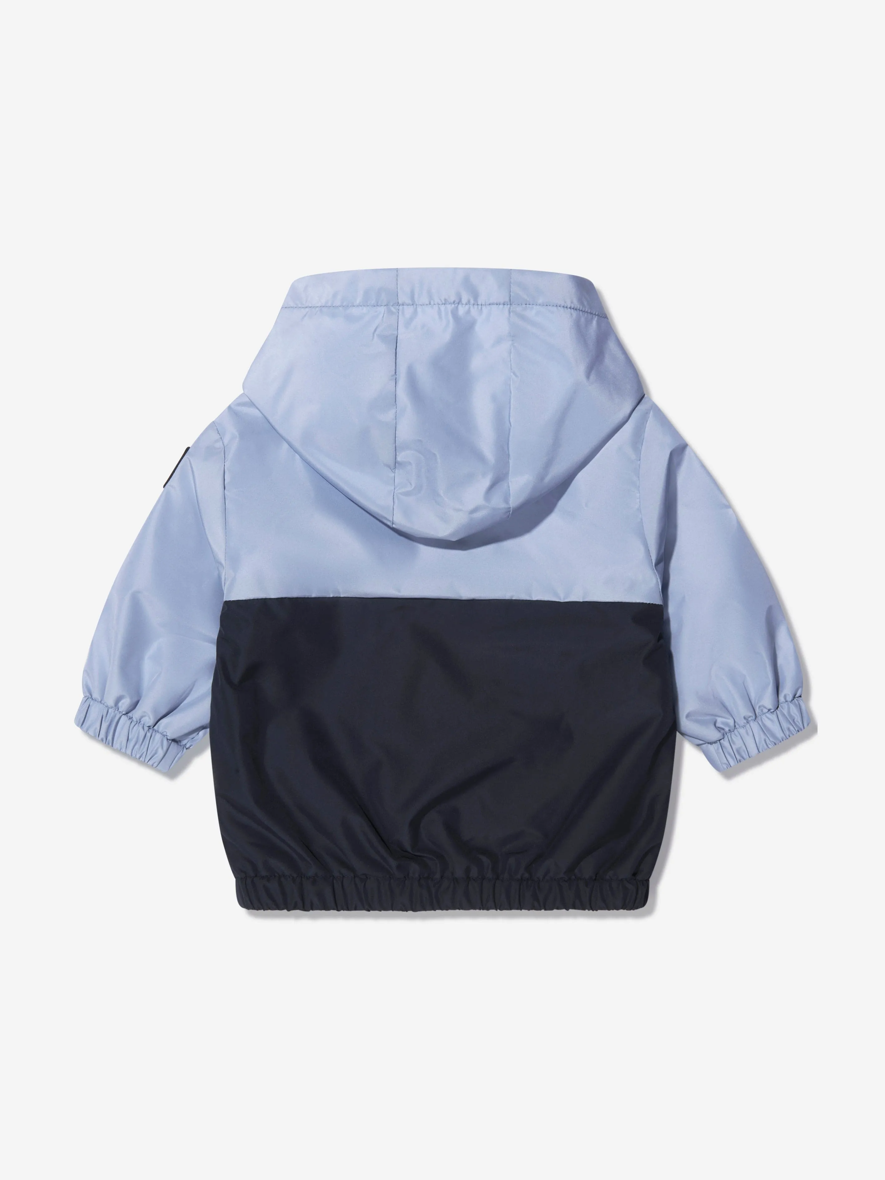 BOSS Baby Boys Colourblock Windbreaker In Navy