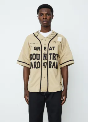 Chino Great Kountry Damaged Baseball Shirt