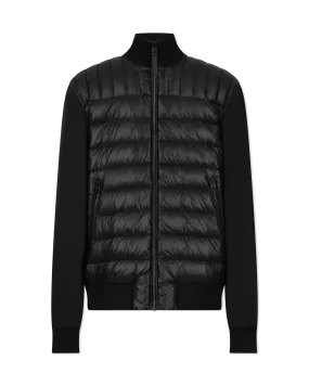 Collin-R Nano Down Mixed Media Bomber Jacket