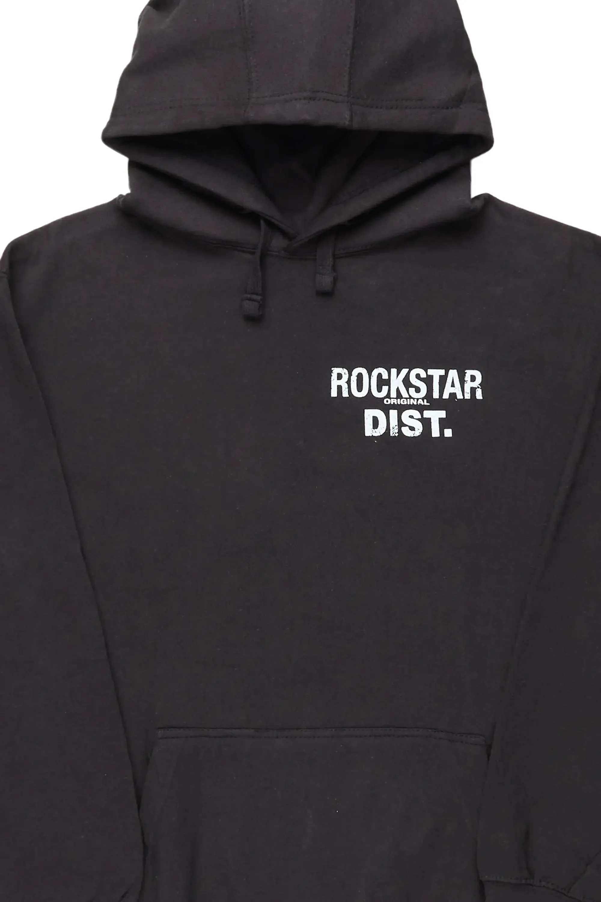 Dalasia Black Oversized Hoodie