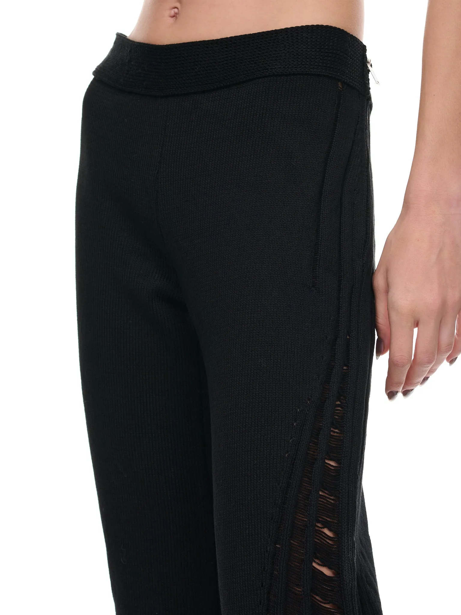 Distressed Float Pants (C7120F22-BLACK)