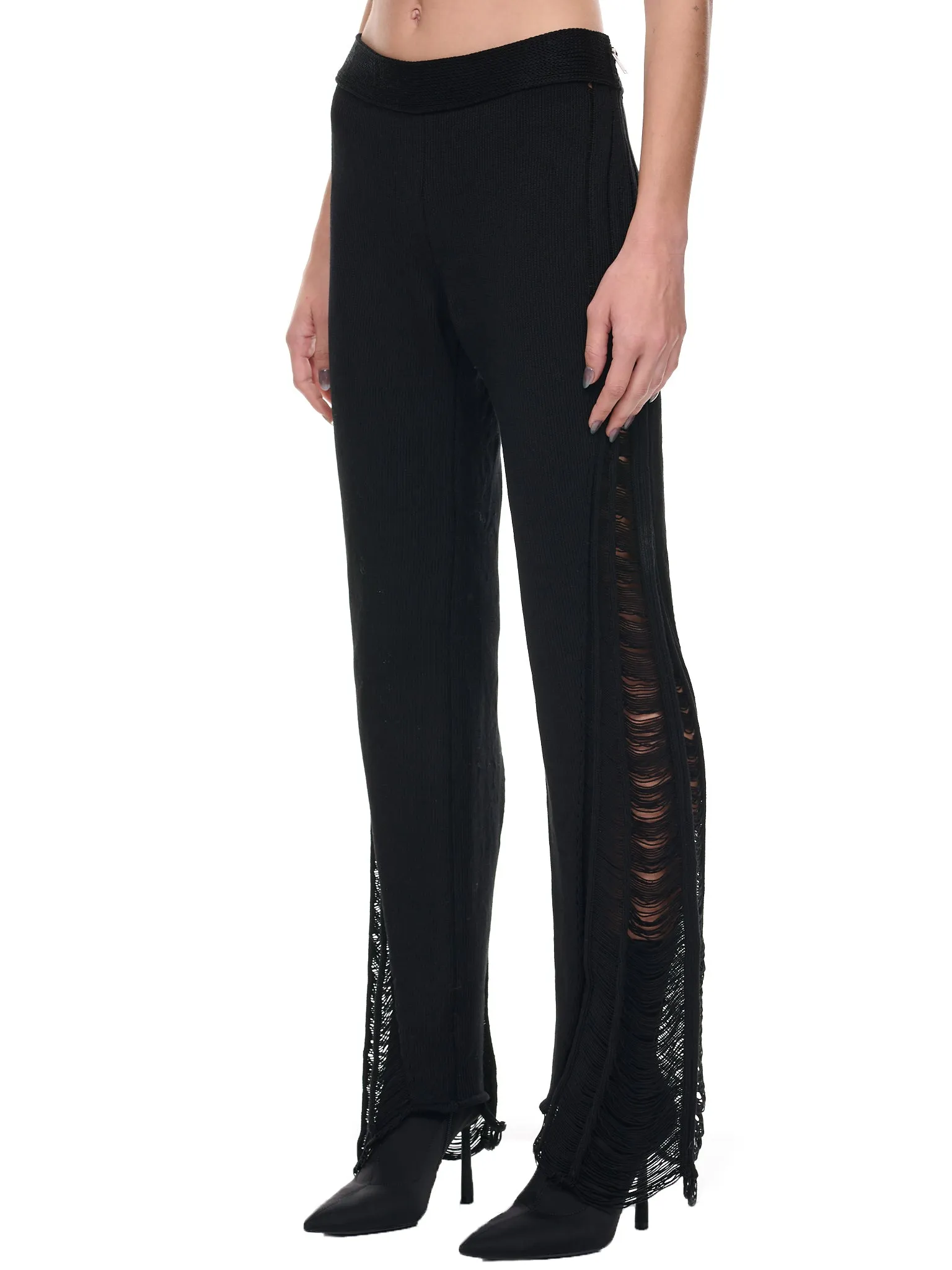 Distressed Float Pants (C7120F22-BLACK)