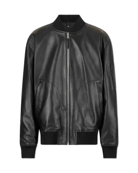 Easton-R Reversible Leather Bomber Jacket