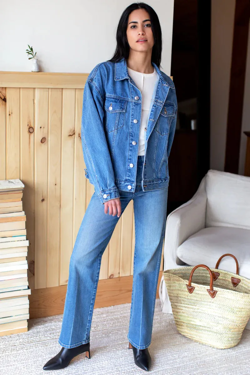 Emerson Fry Denim Easy Boyfriend Jacket