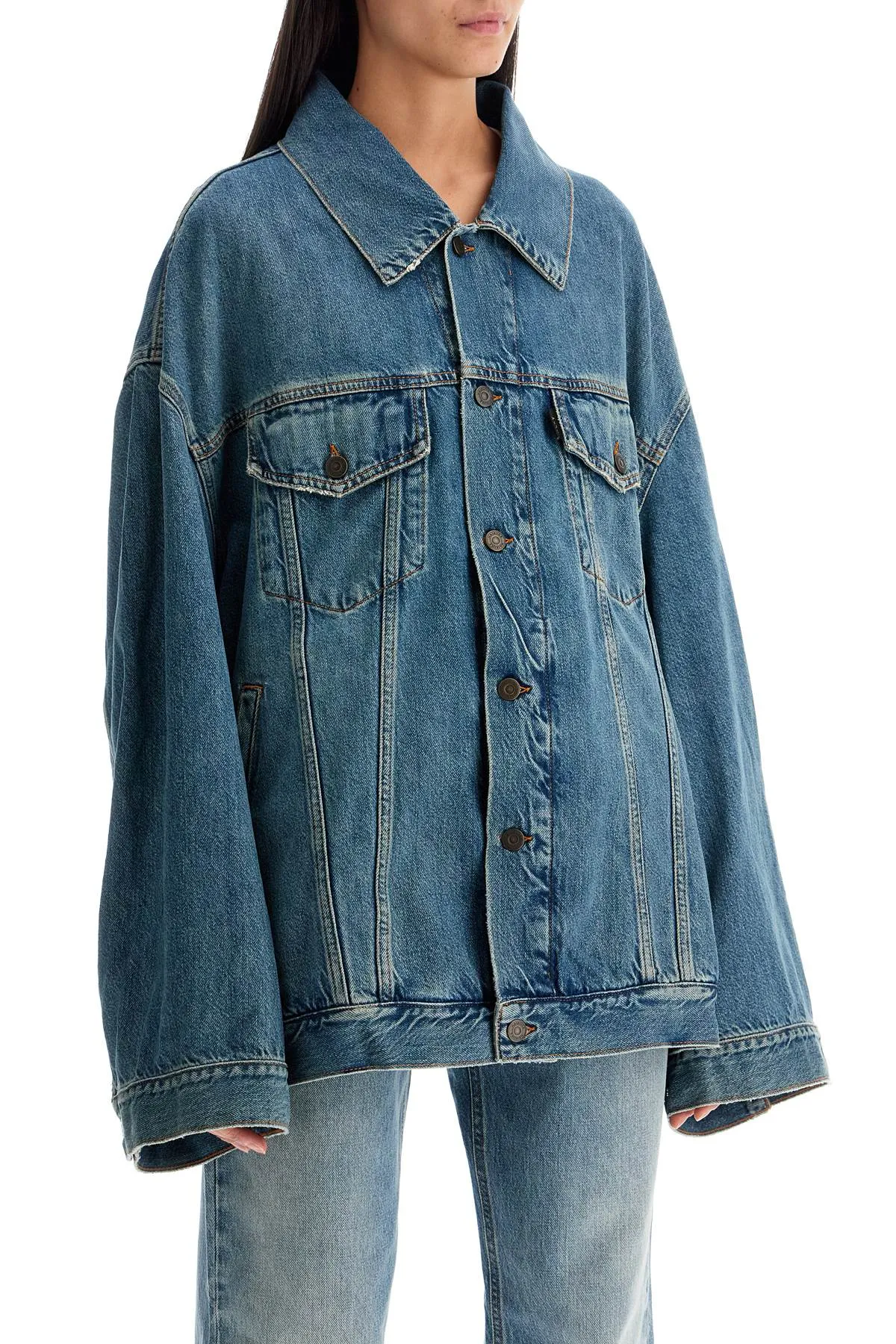 Haikure JanetS Oversized Denim Jacket