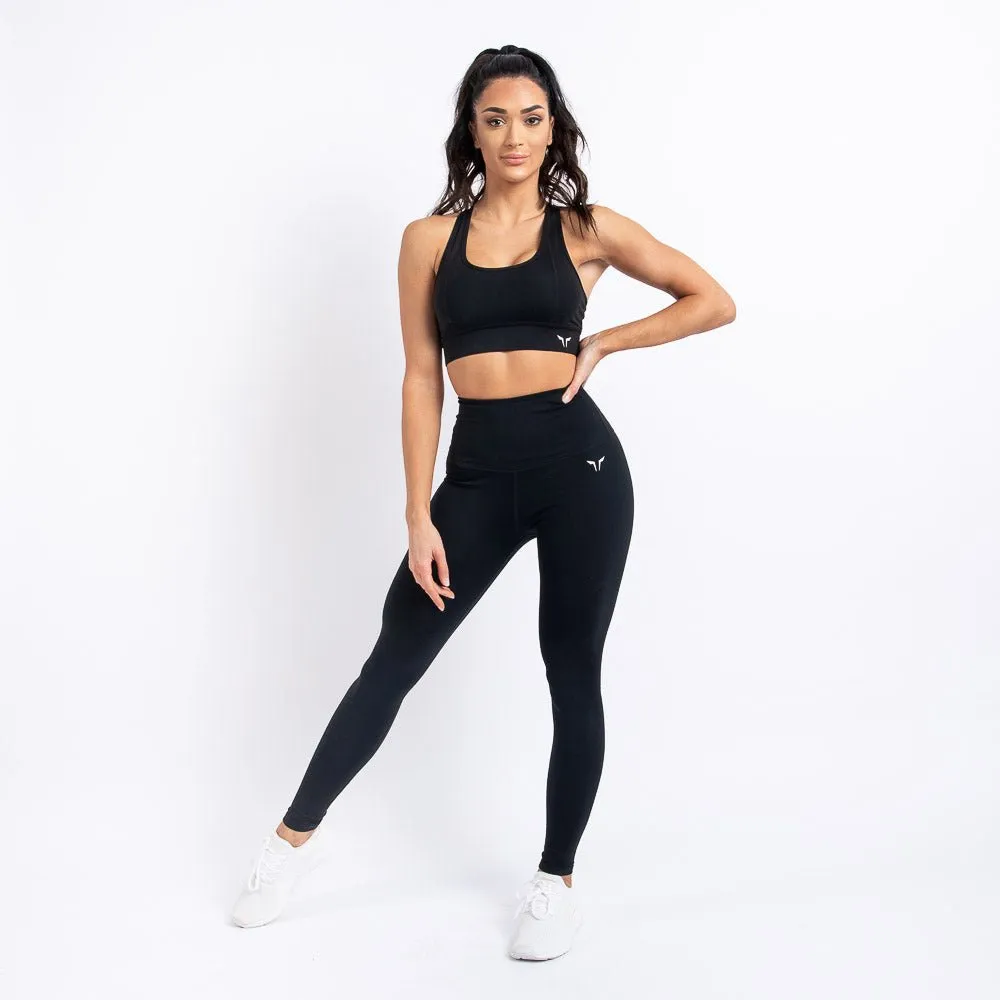 Hera High-Waisted Leggings - Black