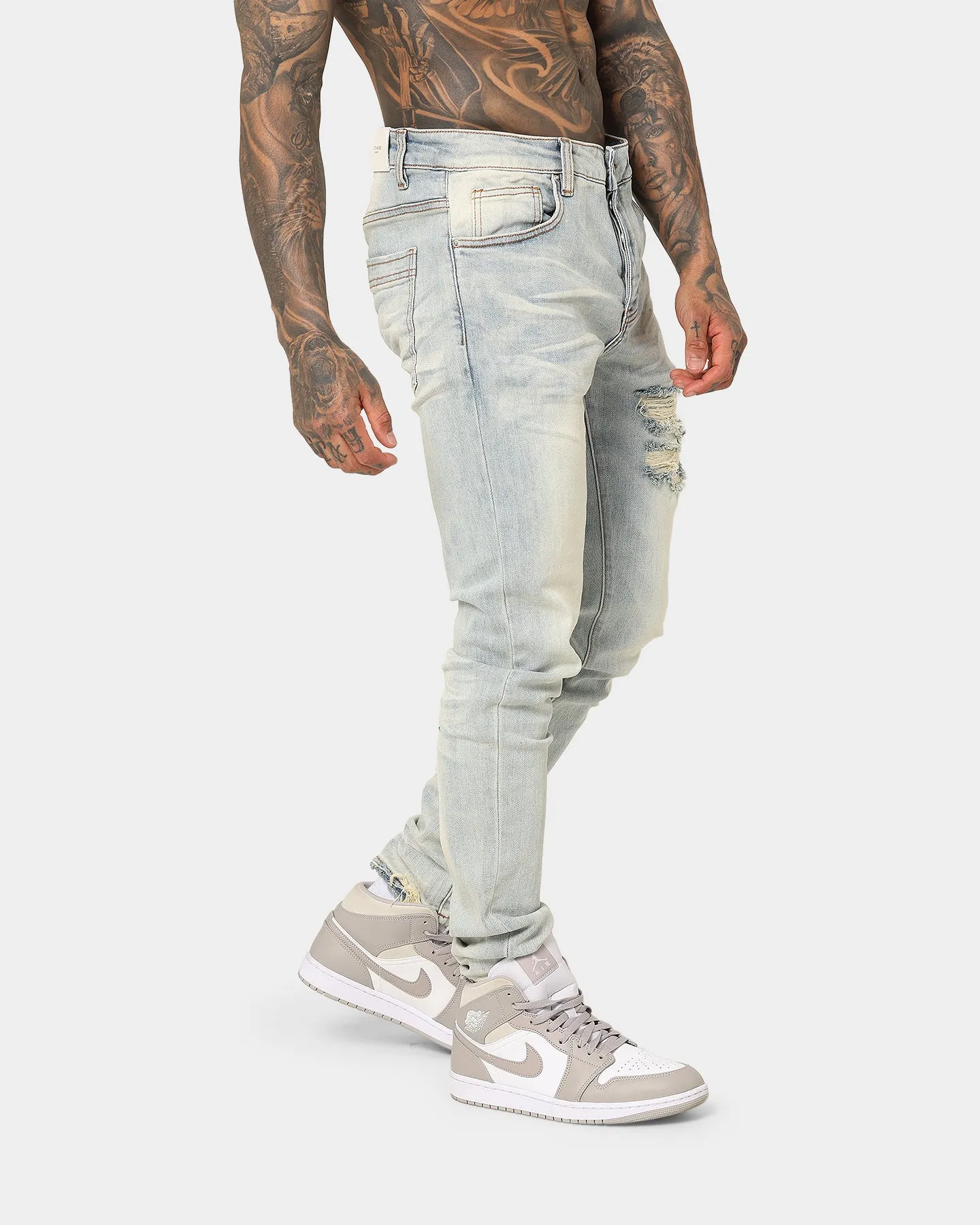 Lifted Anchors "Uniform" Denim Pants Blue