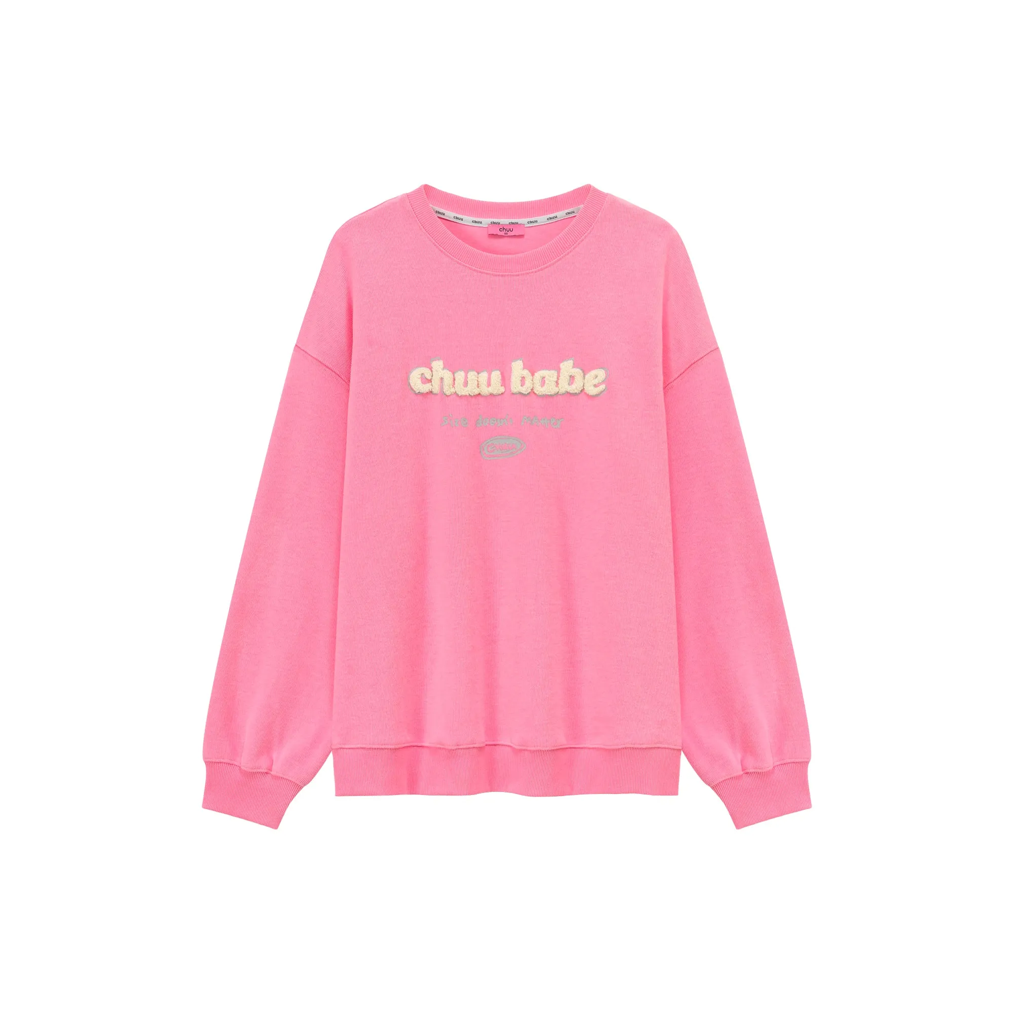 Logo Color Oversized Sweatshirt