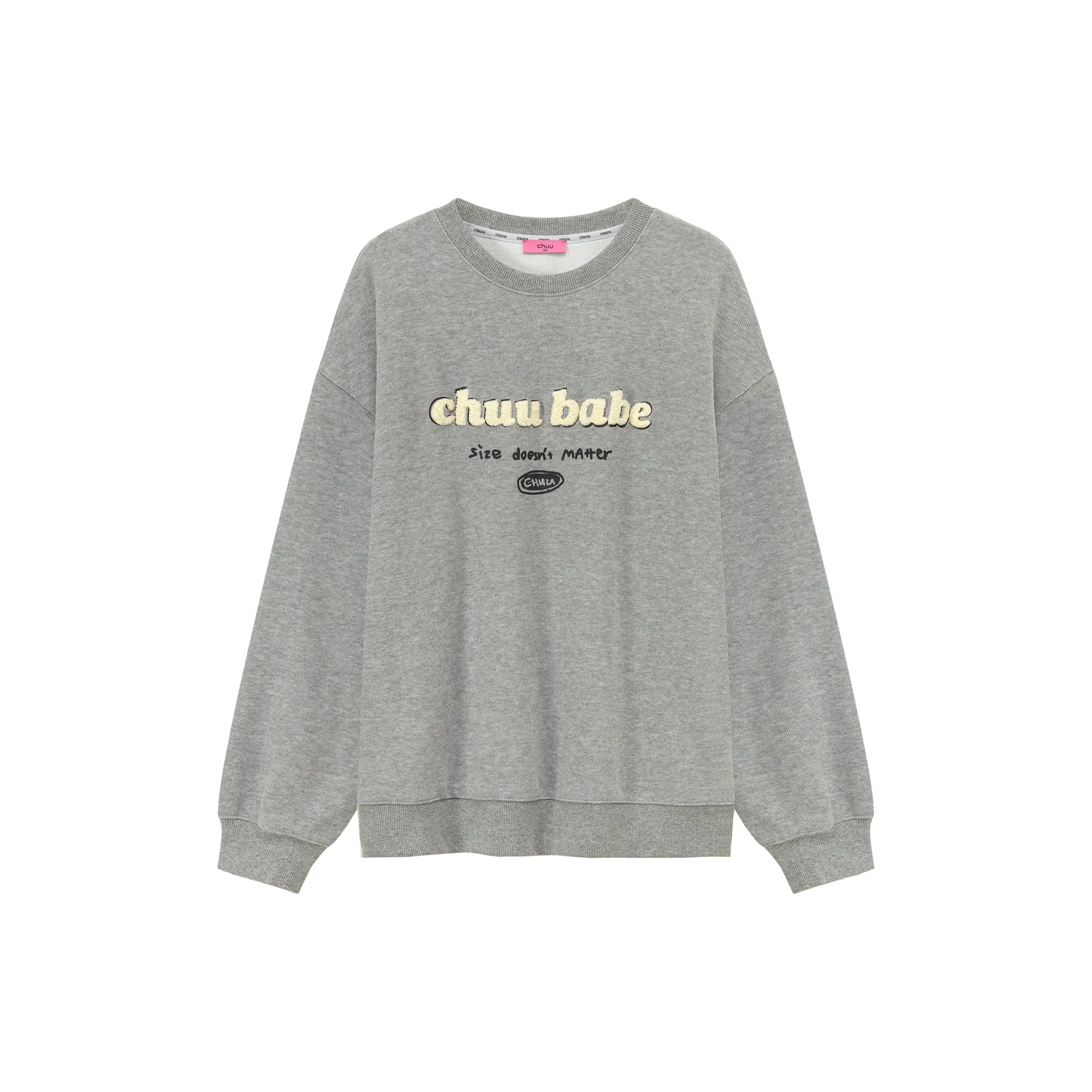 Logo Color Oversized Sweatshirt