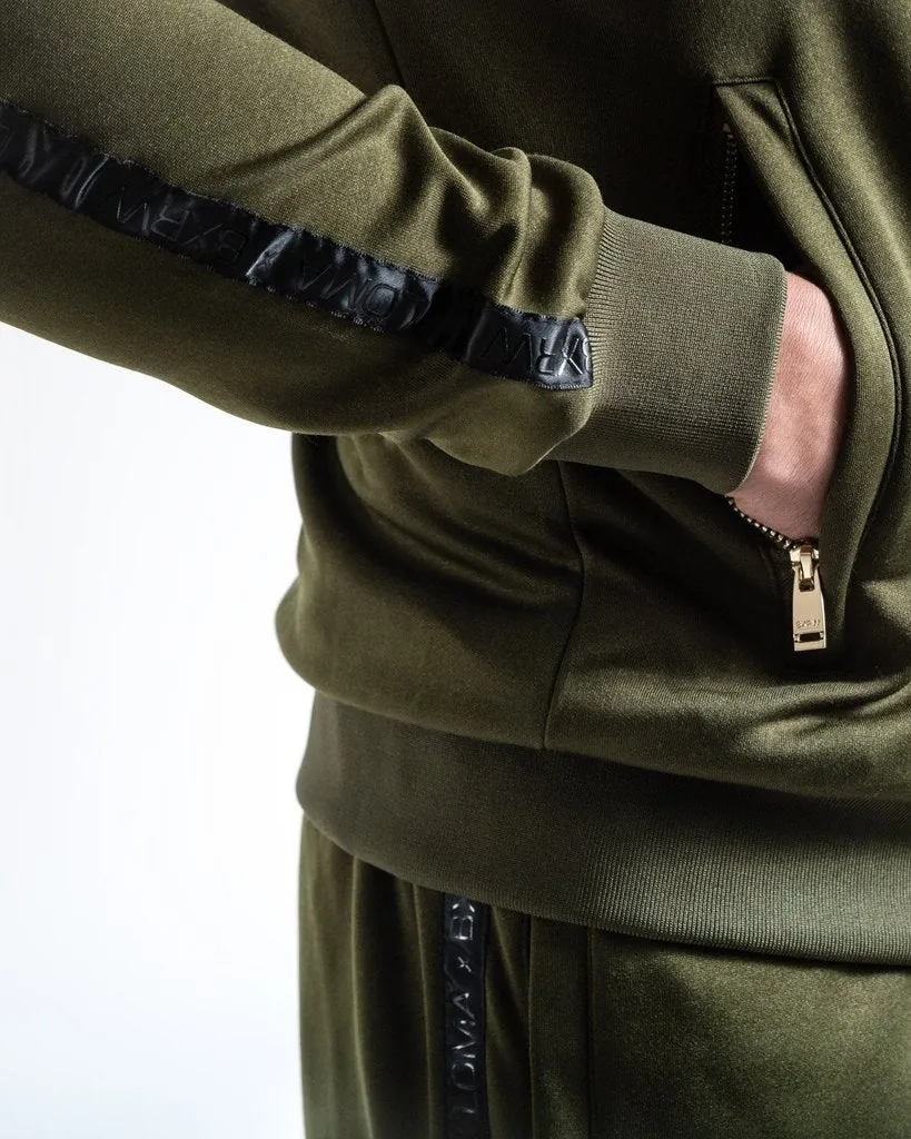 LOMA WHITAKER JACKET - OLIVE/BLACK