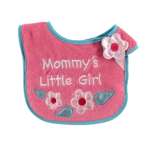 Luvable Friends Animal Applique Side Closure Baby Bib