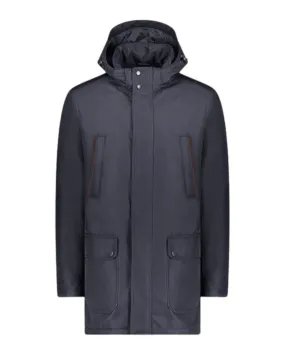 Manteau de style parkas de luxe