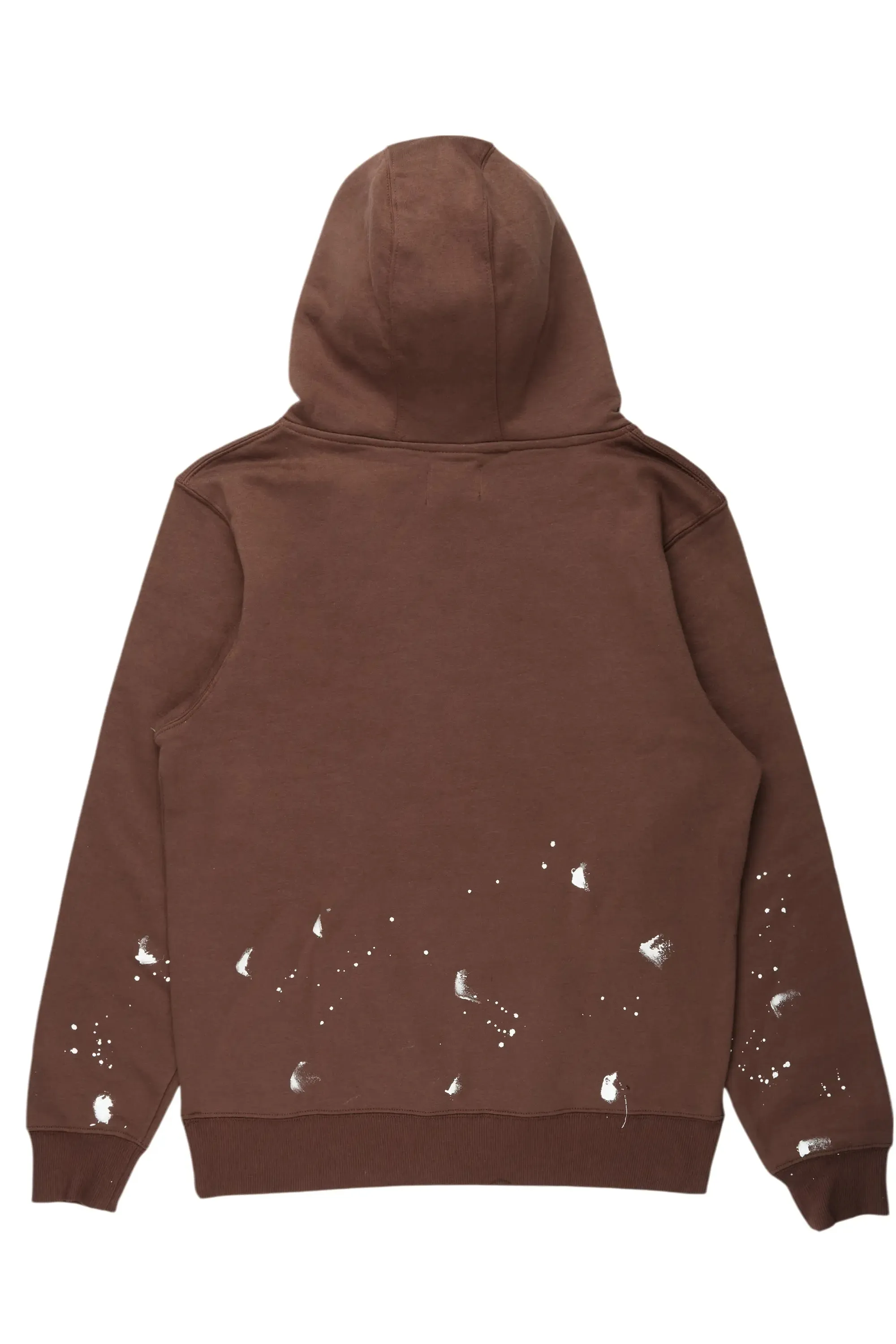 Nylia Brown Oversized Hoodie