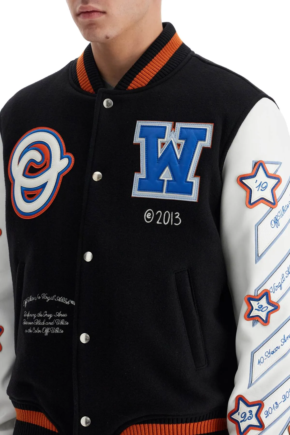 Off-White Bomber Varsity Wizard