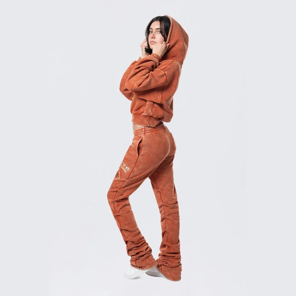 Oversized Pullover Hoodie - Picante