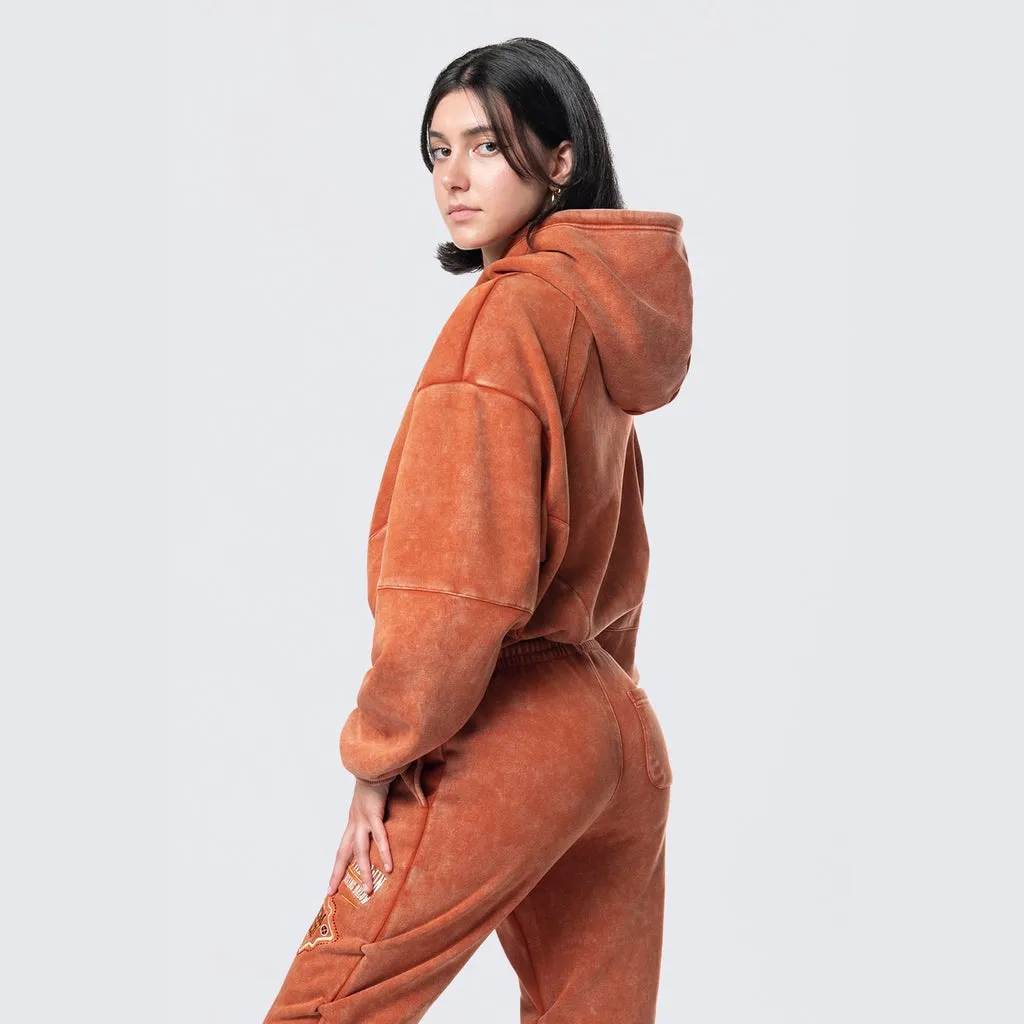 Oversized Pullover Hoodie - Picante