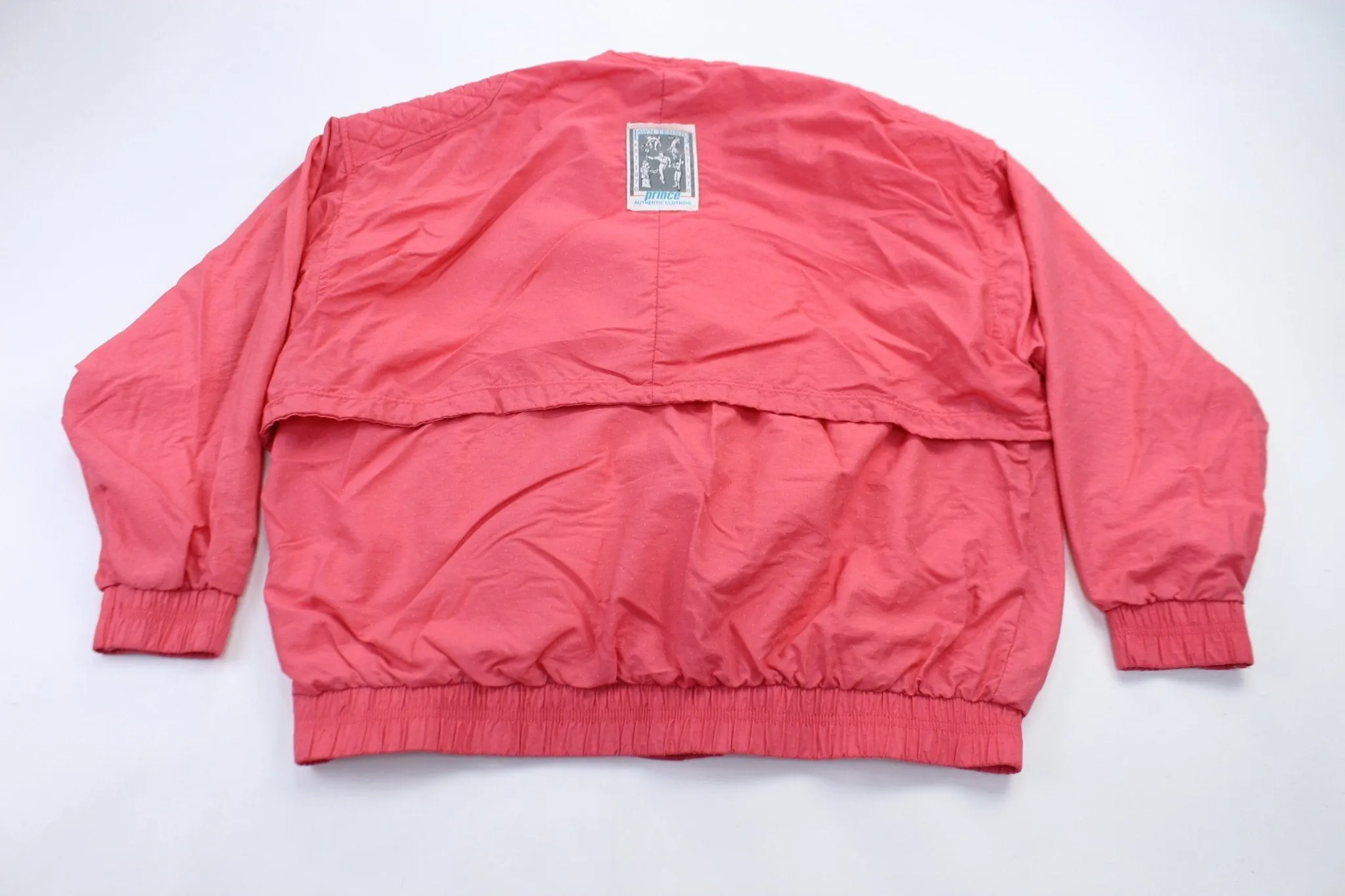 Prince Pink Athletic Windbreaker Jacket