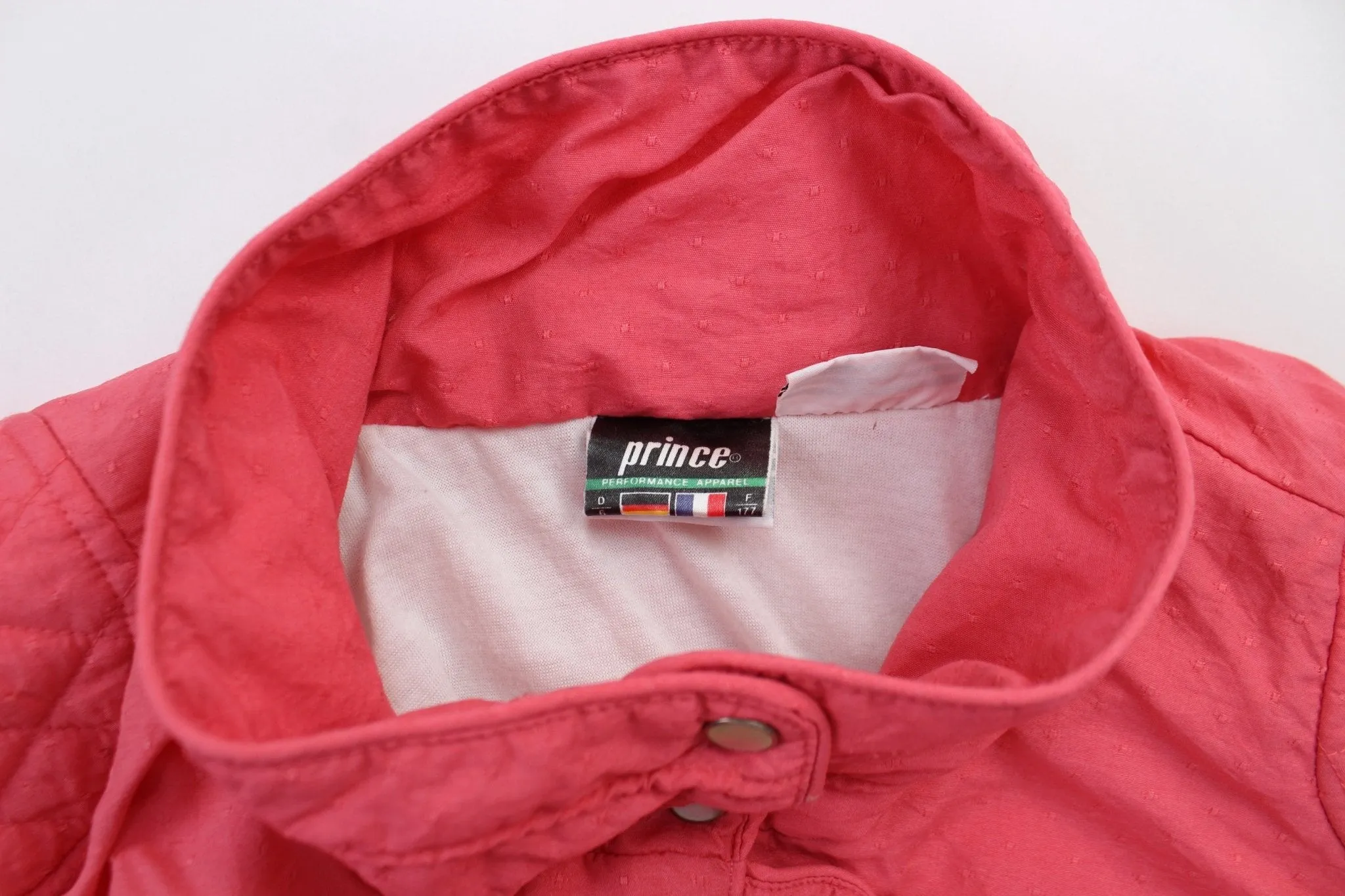 Prince Pink Athletic Windbreaker Jacket