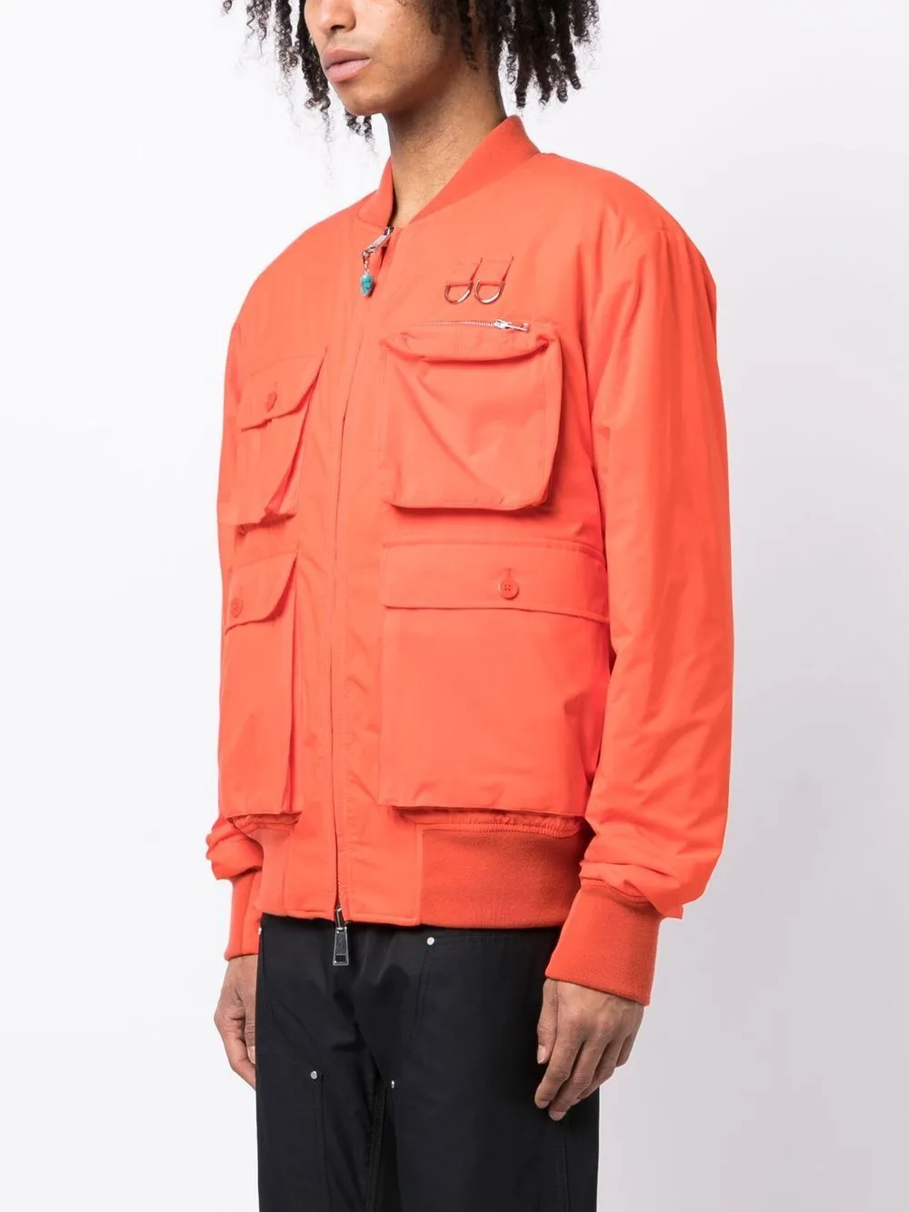 Reversible Four-Pocket Bomber Jacket