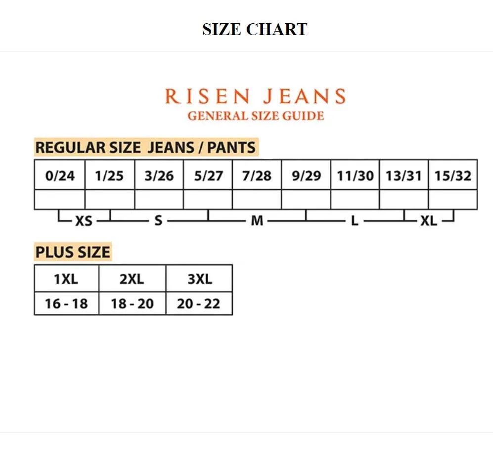 Risen Jeans - High Rise Clean Cut Hem W/Small Distressed Shorts - RDS6240