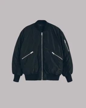 The Black Bomber Jacket