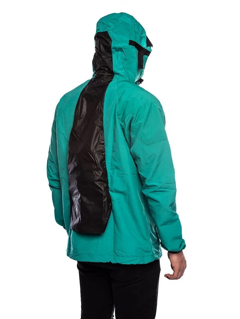 WB KARKAJ WATERPROOF JACKET IN GREEN