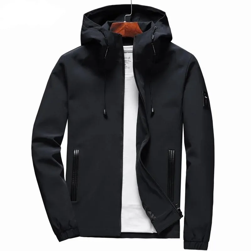 West Louis™ Mens Slim Fit Casual Windbreaker Jacket